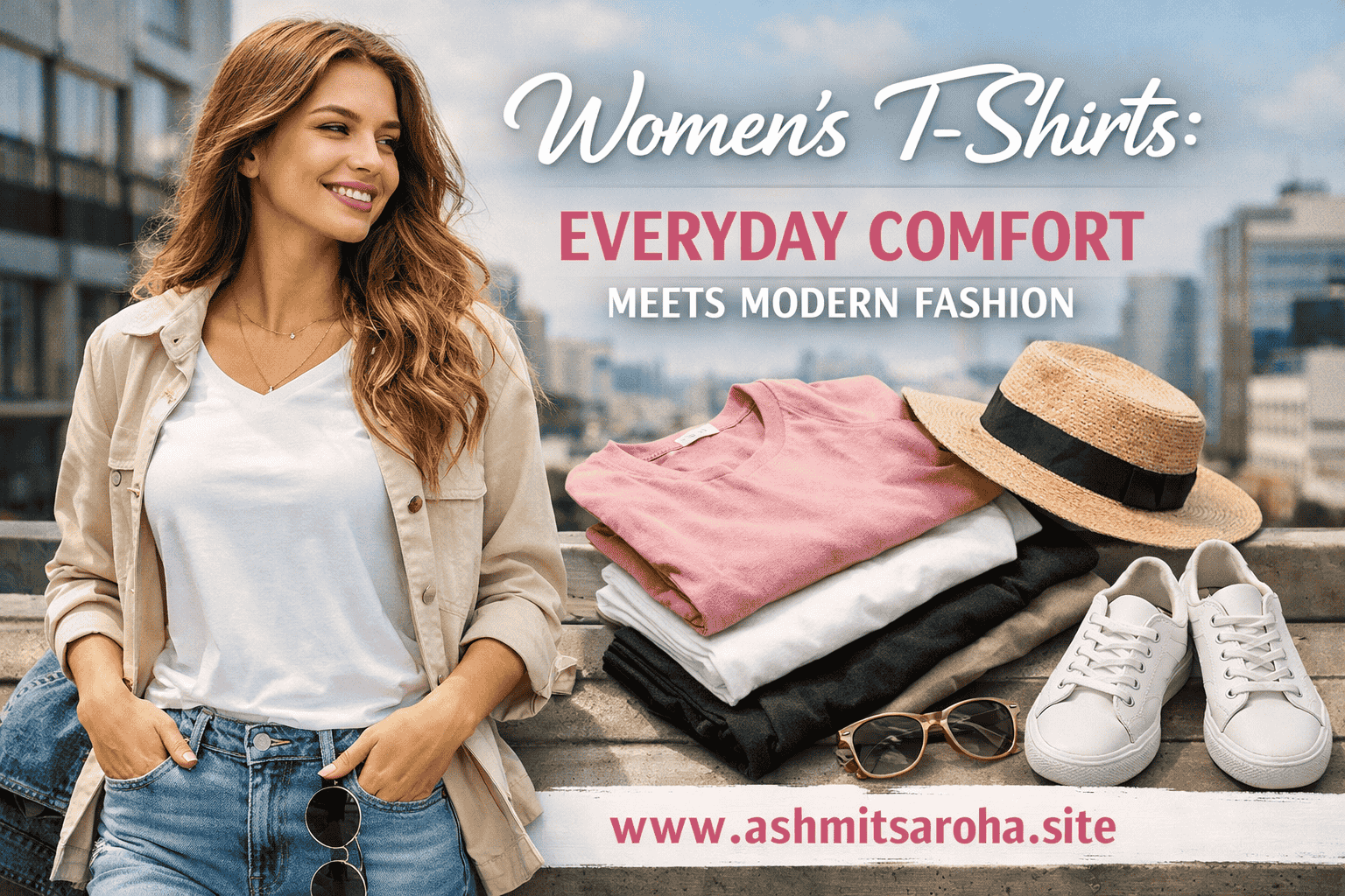 Women Tshirts : Everyday Comfort Meets Modern Fashion