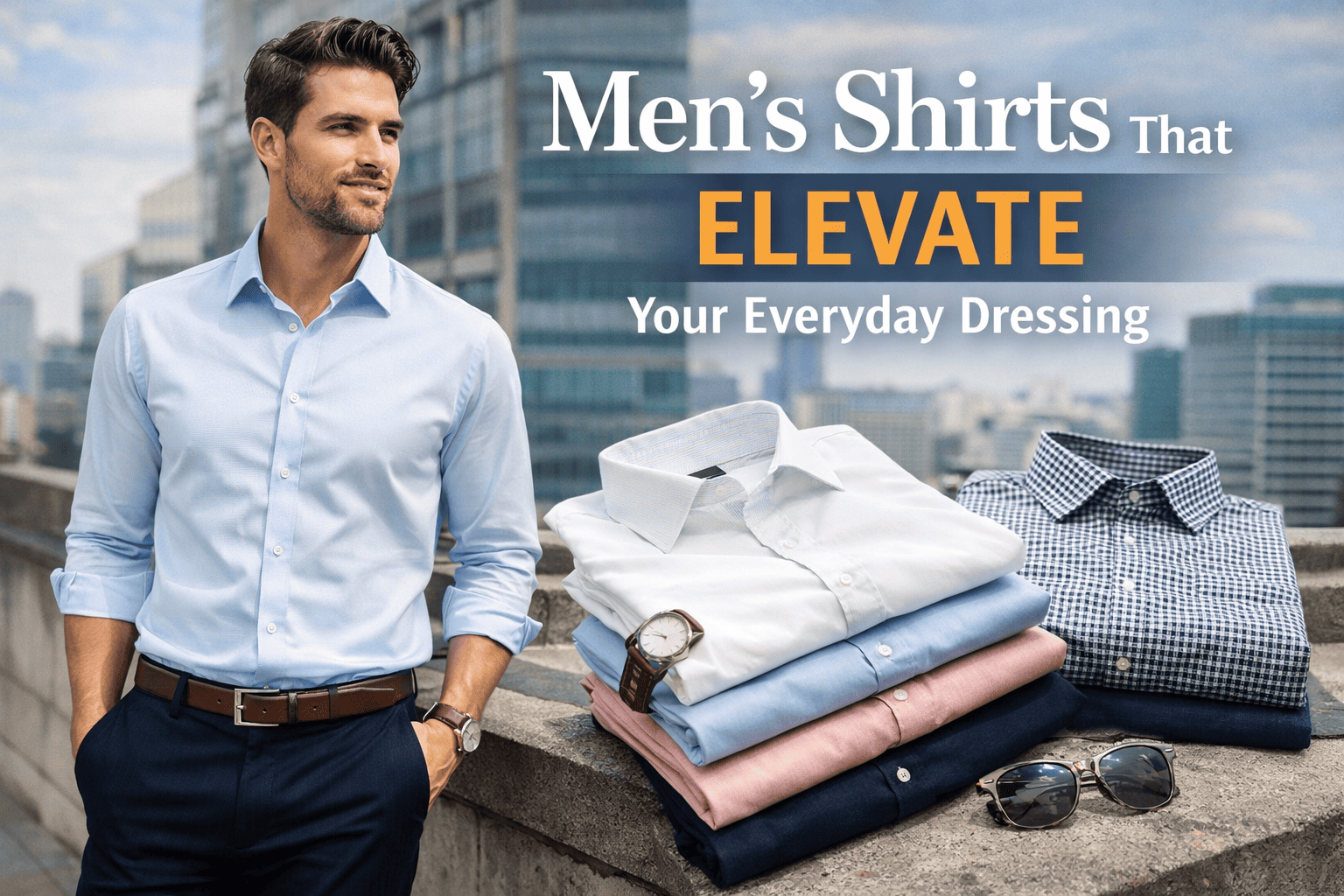 Men’s Shirts That Elevate Your Everyday Dressing