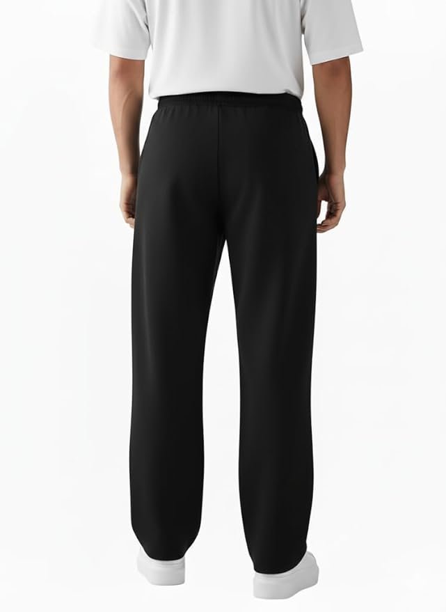 Men's Cotton Baggy Trackpants | Oversized Fit Streetwear & Gym Wear | Comfortable Casual Joggers for Men - Image 2