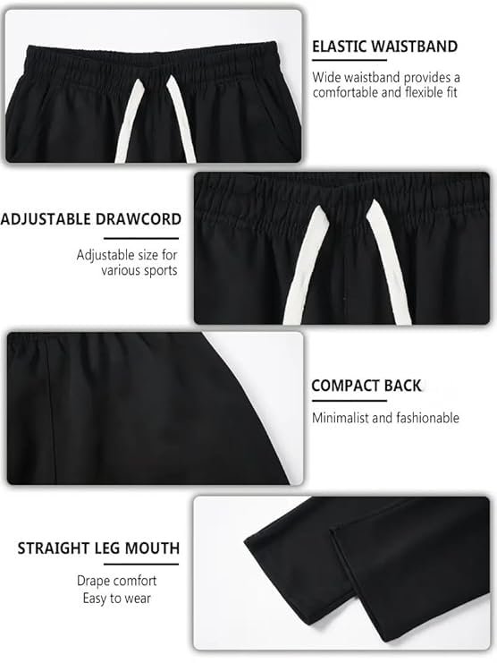Men's Cotton Baggy Trackpants | Oversized Fit Streetwear & Gym Wear | Comfortable Casual Joggers for Men - Image 4